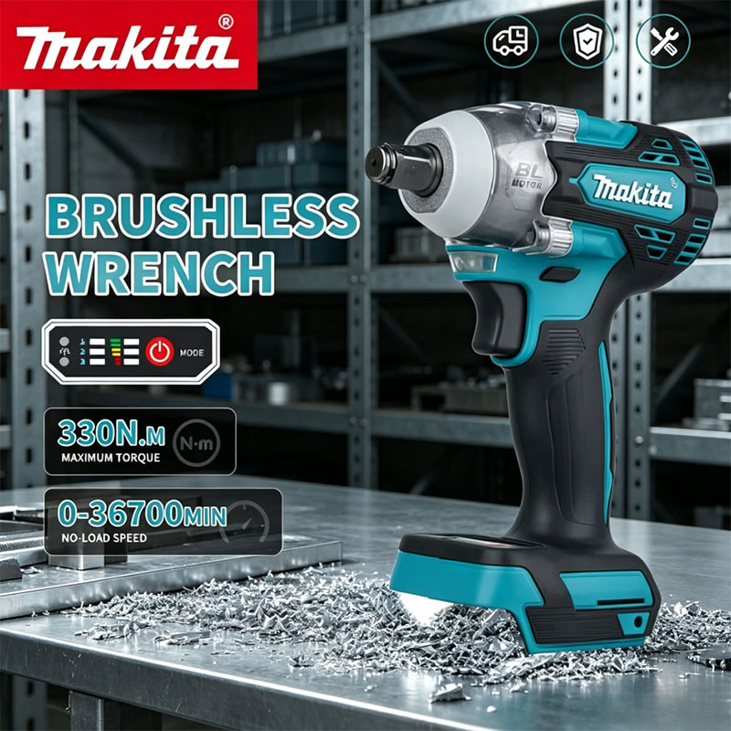 Makita Drill Dtw300 - Бесщеточный ударный гайковерт Makita DTW300 18В