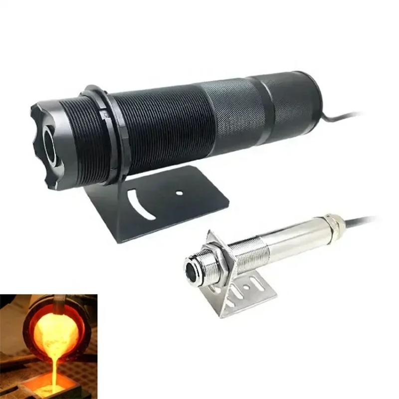 Industrial Laser Temperature Sensor - Термометр для печи, цифровой, 24В, 4-20мА,