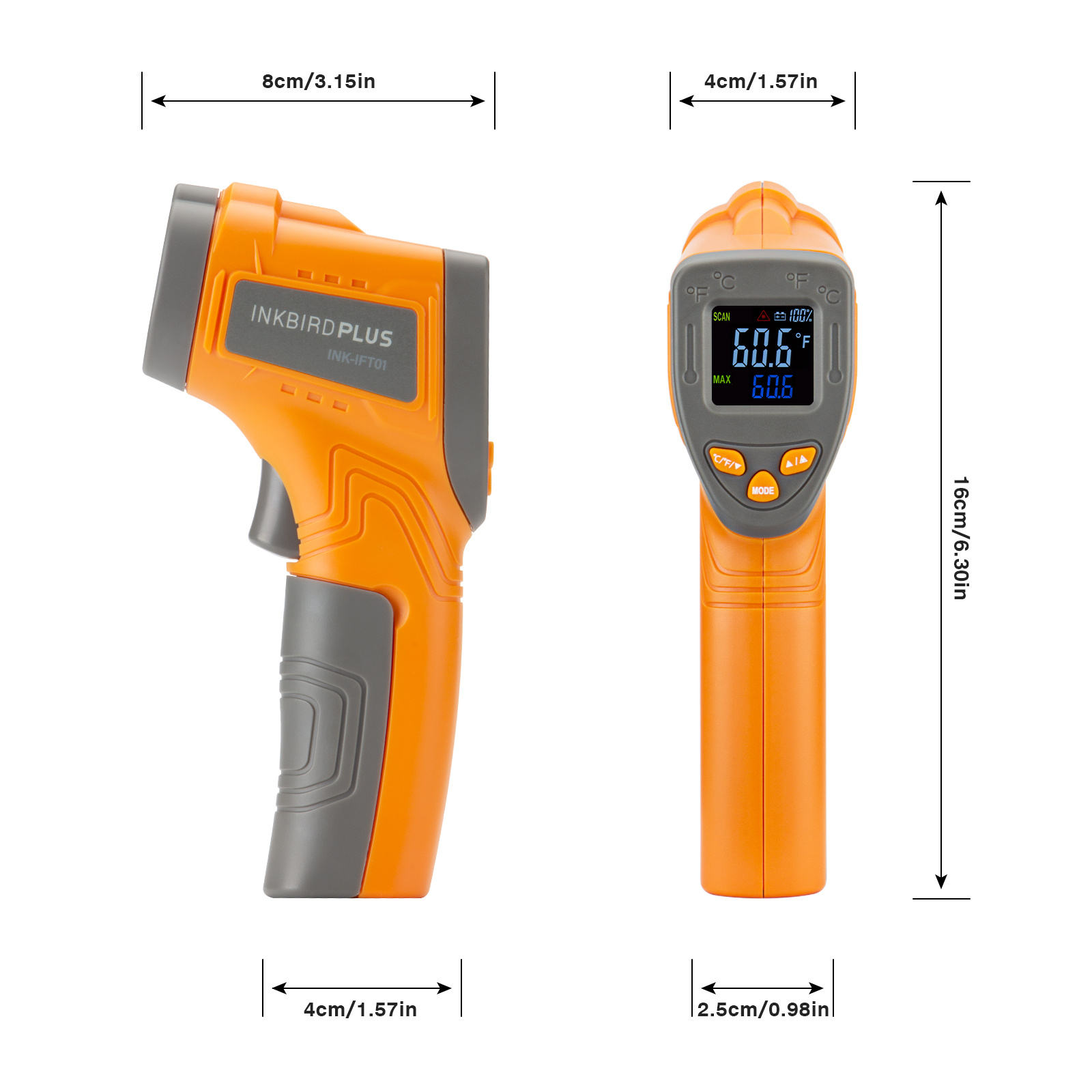 Лазерный инфракрасный термомет – обзор и цена Industrial Laser Temperature Sensor