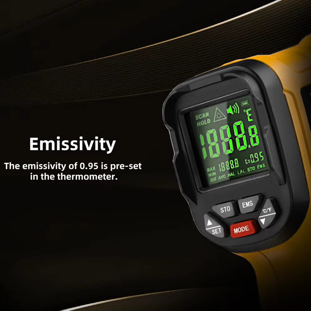 BSIDE Инфракрасный термометр H – обзор и цена Industrial Laser Temperature Sensor