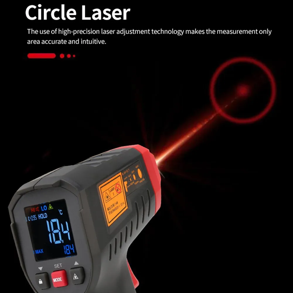 UNI-T UT306S UT306C цифровой т – обзор и цена Industrial Laser Temperature Sensor