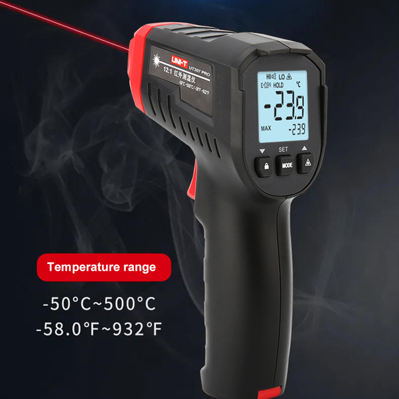 UNI-T UT306S UT306C цифровой т – обзор и цена Industrial Laser Temperature Sensor