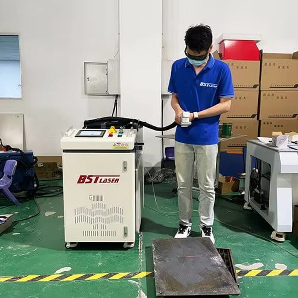 Промышленный лазерный очистите – обзор и цена Industrial Laser Rust Removal Machine Price
