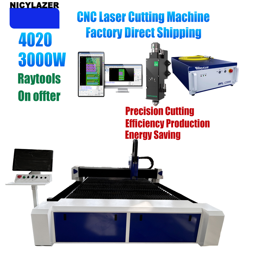 Лазерный станок NICYLAZER CNC  – обзор и цена Industrial Fiber Laser Cutting Machine