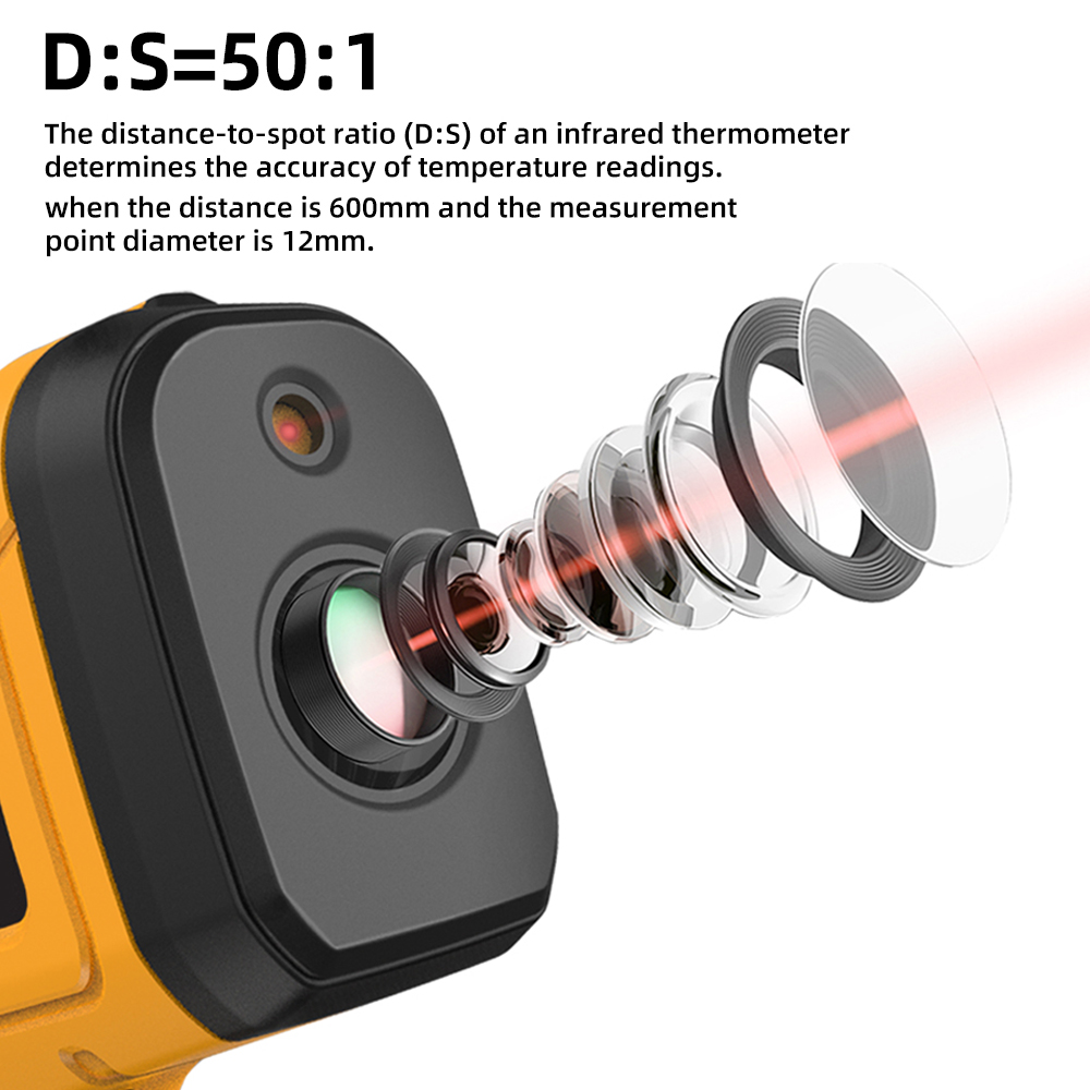 BSIDE -50 ~ 1400C Инфракрасный – обзор и цена Industrial Laser Temperature Sensor