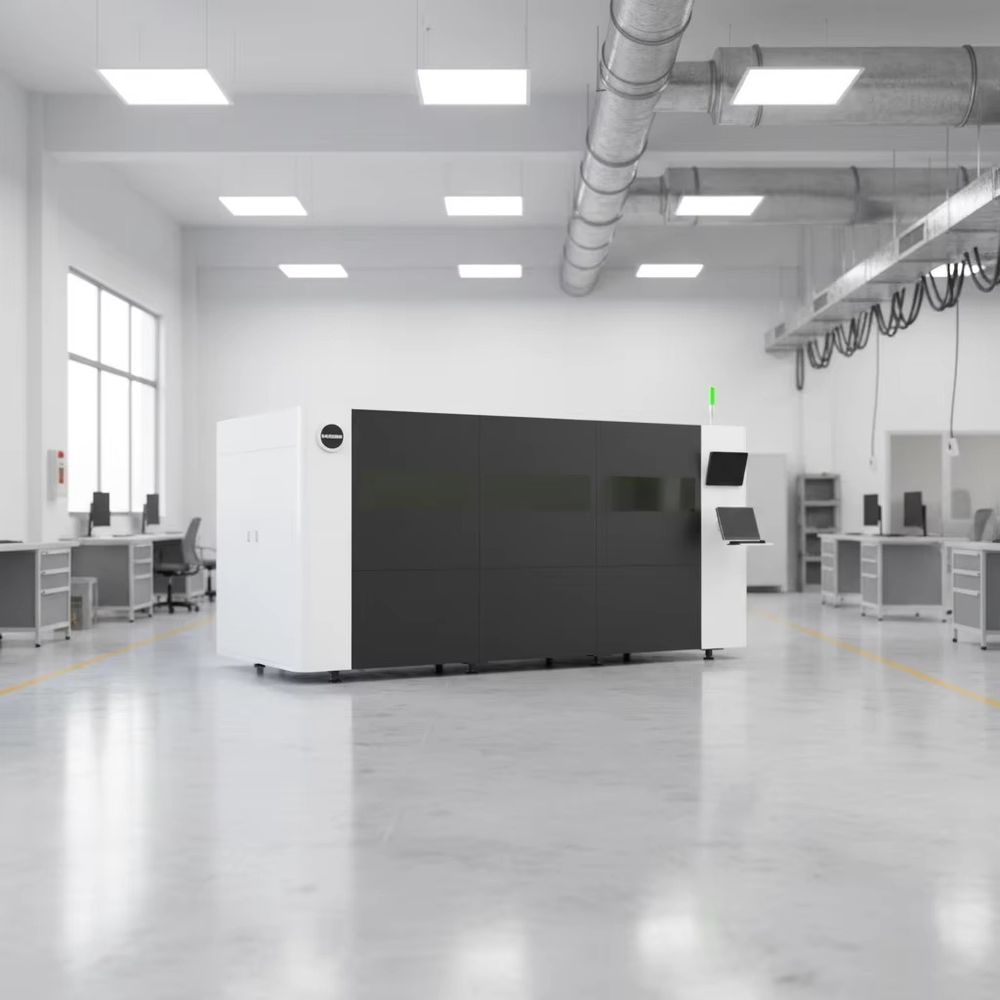 Промышленный автоматический 3- – обзор и цена Industrial Fiber Laser Cutting Machine
