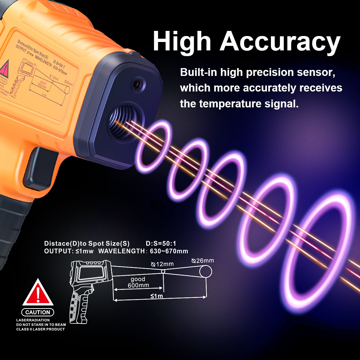 DT1000 DT1600 Инфракрасный тер – обзор и цена Industrial Laser Temperature Sensor