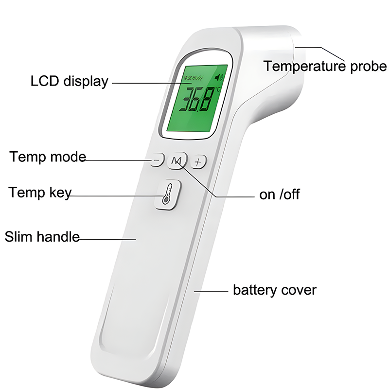 Инфракрасный термометр-оксимет – обзор и цена Industrial Laser Temperature Sensor