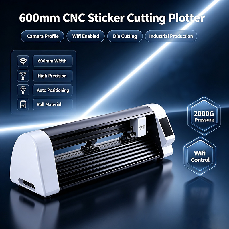 600-миллиметровый ЧПУ-плоттер  – обзор и цена Industrial Laser Cutting Machines