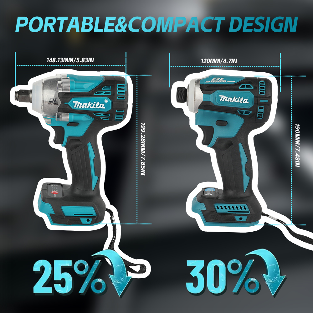 Аккумуляторный ударный гайкове – обзор и цена Makita Drill Dtw300
